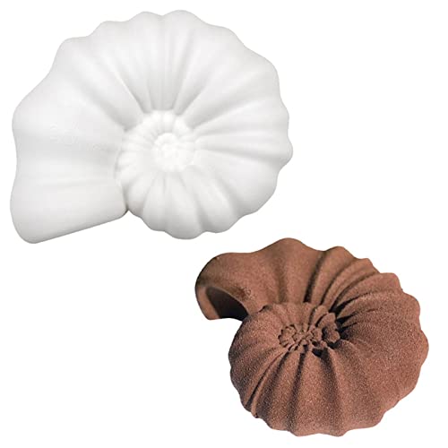Sea Snail Mousse Silikonform Fondant Kuchen Borderform Schokoladenform Schimmelkünste Werkzeuge Küche Backzubehör Silikonformen Zum Backen Von Schokoladenformen Kerzen Kuchen von Chevnzev