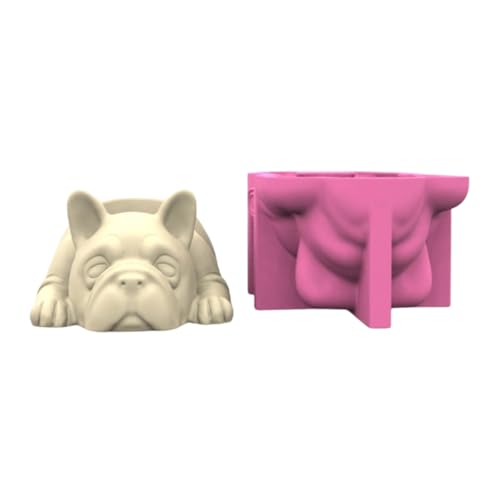 Silikonform Blumentöpfe Formen Saftige Pflanzerform Hundeform Betongussform Formen Geeignet Die Zum Handwerk Von Pflanzer Blumentöpfe Geeignet Sind von Chevnzev