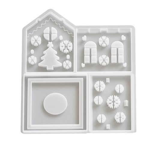 Silikonschmuck Schimmelpilze Hausform Nachtleuchte Formen Harz Home Decor Silikonschmuck Schimmelpilze Hausform Nachtleuchte Formen Harz Home Decor von Chevnzev