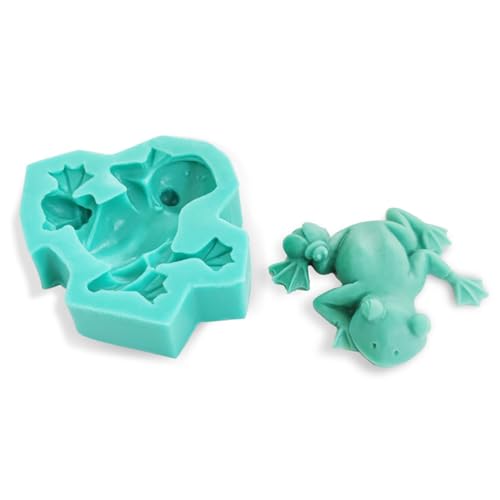 Süß Für Froschförmige Silikonform Kuchenkuchen Fondant Backwerkzeug Zum Herstellen Von Süßkerzen Kerzen Handgemachte Seife Dessert Für Jello Kerzen Back Silikonwerkzeuge von Chevnzev