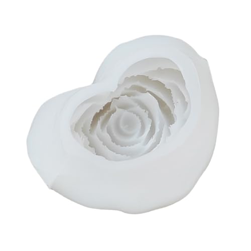 Wiederverwendbares Rosafarme Silikonform Easy Clean Silicon Rose Kerzenhersteller Form Für Handwerk Von Hobbyisten Crafting Tool von Chevnzev