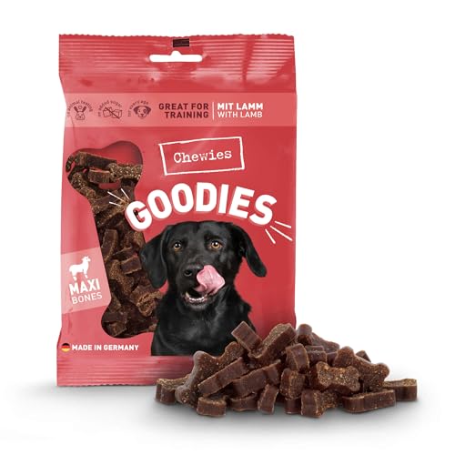 Chewies Hundeleckerli Training Maxi Lamm Knöchelchen - 200 g - Hundesnacks zuckerfrei & mit hohem Fleischanteil - ideal als Trainings-Leckerli für Ihren Hund von Chewies