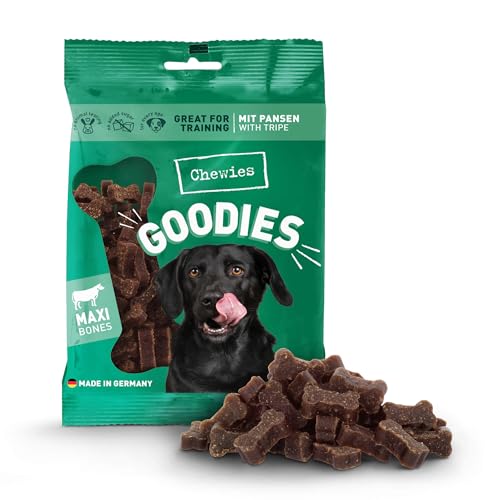 Chewies Hundeleckerli Training Maxi Pansen Knöchelchen - 200 g - Hundesnacks zuckerfrei & mit hohem Fleischanteil - ideal als Trainings-Leckerli für Ihren Hund von Chewies