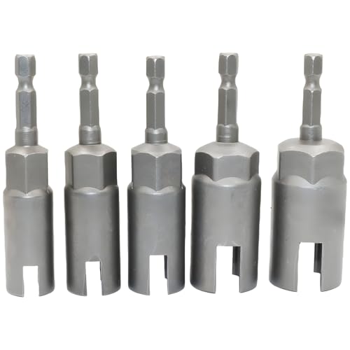 1/4-Zoll-Sechskantschaft-Steckschlüssel-Set, 5-teilig, Schlag-Stecknüsse, inklusive 11/13/15/17/19 mm, starke Chrom-Vanadium-Legierung für Hurricane-Rollläden 1/4-Zoll-Sechskantschaft-Steckschlüssel-Set, 5-teilig, Schlag-Stecknüsse, inklusive 11/13/15/17/19 mm, starke Chrom-Vanadium-Legierung für Hurricane-Rollläden von Chewtoyo