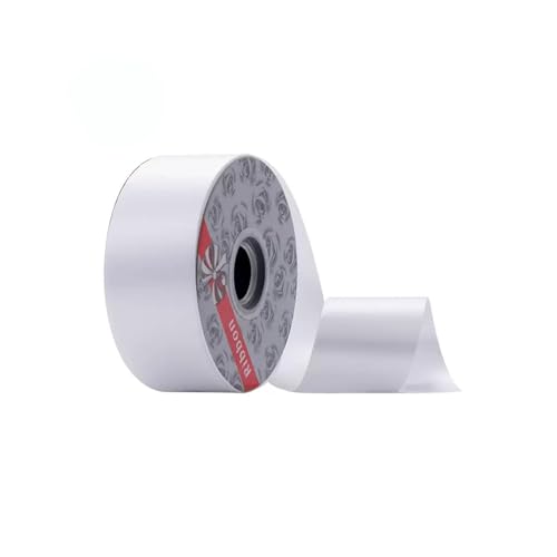 Chexin Geschenkband Weiss,50 mm x 90 m Polyband, Schleifenband Kräuselband 5 cm, Ringelband Maibaum Deko, Dekoband zum Partydeko Hochzeits Geburtstag Floristen Dekorieren Basteln & Verpacken Chexin Geschenkband Weiss,50 mm x 90 m Polyband, Schleifenband Kräuselband 5 cm, Ringelband Maibaum Deko, Dekoband zum Partydeko Hochzeits Geburtstag Floristen Dekorieren Basteln & Verpacken von Chexin