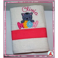 Duschtuch Mit Wunschmotiv Und Name 70x140 Towel von CheyennenShop