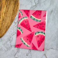 Pastell Wassermelonenscheiben Kunstdruck - Matt 20x30cm Oder 5x7" von ChezLouieDesigns
