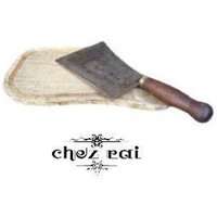 Vintage Fleisch Cleaver Chef Messer Oder Metzger Mit Schneidebrett Rustikale Küche Dekor Chopper Geschenk/Chez Rai von ChezRai