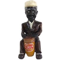 Vintage Große Schwarze Musiker Künstler Performer Entertainer Diva Musik Mann Konzert Home Decor Ornament Geschenk Singen Instrument/Chez Rai von ChezRai