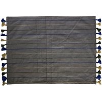stoff Tischsets - Handarbeit in Indien Graue Tischset Hochzeit Block Print 6Er Set stoff Tischsets - Handarbeit in Indien Graue Tischset Hochzeit Block Print 6Er Set von Chezshipra