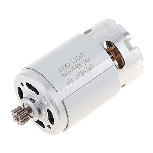 ChgImposs RS550 DC Motor 18V 23000RPM High Speed DC Motor with 11 Teeth High Torque Gear Box for Cordless/Charge Drill/Screwdriver von ChgImposs