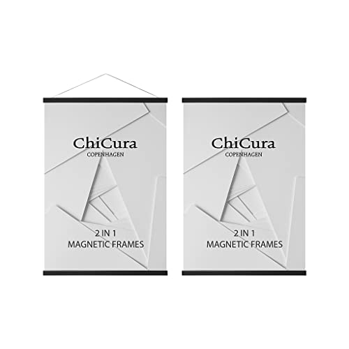 ChiCura 2 In 1 Magnetisch Rahmen, 101 cm Größe, Schwarz von ChiCura