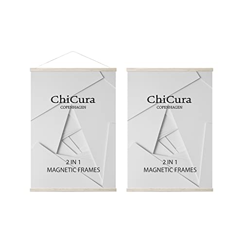 ChiCura 2 In 1 Magnetisch Rahmen, 51 cm Größe, Eiche von ChiCura