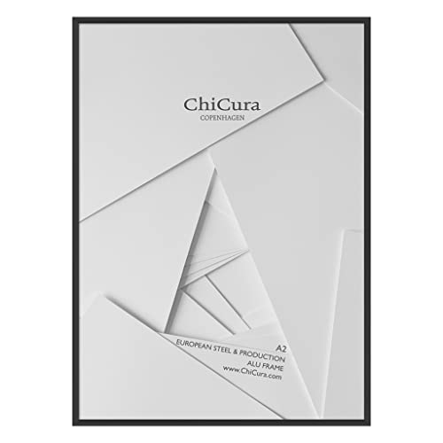 ChiCura Acryl Aluminium Rahmen, A2 Größe, Schwarz von ChiCura
