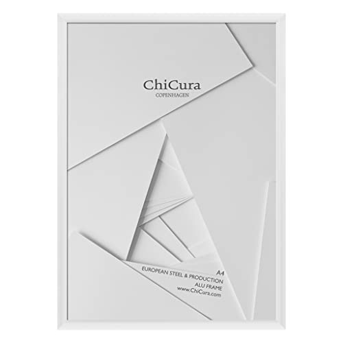 ChiCura Acryl Aluminium Rahmen, A4 Größe, Weiß von ChiCura