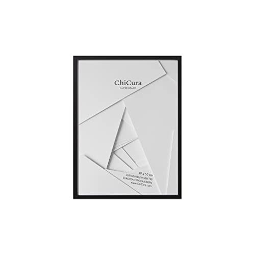 ChiCura Acryl Hölzern Rahmen, 40 cm x 50 cm Größe, Schwarz von ChiCura