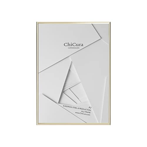 ChiCura Glas Aluminium Rahmen, A3 Größe, Golden von ChiCura