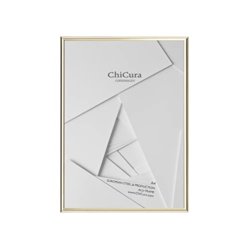 ChiCura Glas Aluminium Rahmen, A4 Größe, Golden von ChiCura