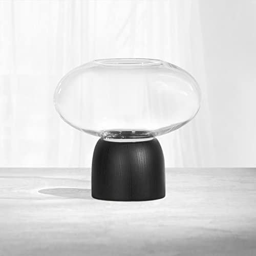 ChiCura Vase, Schwarz/Clear, 24 cm von ChiCura