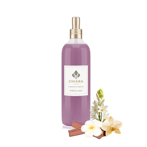 Chiara Firenze Duft Ambiente Fior di Luna 250 ml Raumspray Made in Italy Tuberosa – Frangipane – Sandale von Chiara Firenze