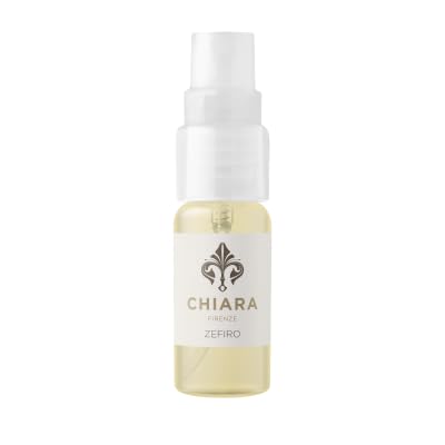 Chiara Firenze Duft Ambiente Zefiro 10 ml Spray Made in Italy Mandarine – Rosa Pfeffer – Bernstein grau von Chiara Firenze