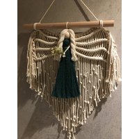 Engel Makramee/ Wanddeko Boho/Wandbehang Handgefertigt/ Wanddekoration Deko/ Geschenk Schutzengel/ Sorgenpuppe Engel Makramee/ Wanddeko Boho/Wandbehang Handgefertigt/ Wanddekoration Deko/ Geschenk Schutzengel/ Sorgenpuppe von ChiaraLinea