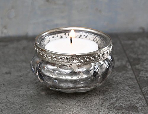 Chic Antique 3er Set Teelichthalter Windlicht Deko Landhaus Nostalgie Shabby Vintage von Chic Antique