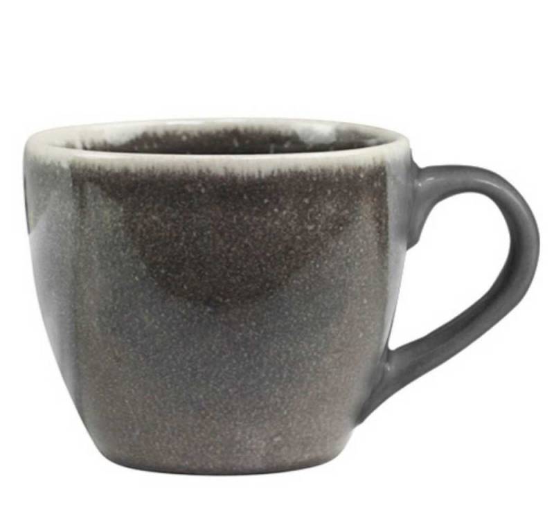 Chic Antique Becher Chic Antique Becher CALAIS Grau mit Henkel 380 ml von Chic Antique