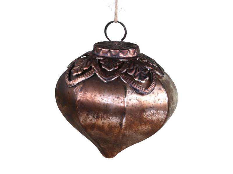 Chic Antique Christbaumschmuck Weihnachtsanhänger Glas Antikmokka oder Moos- Christbaumschmuck von Chic Antique