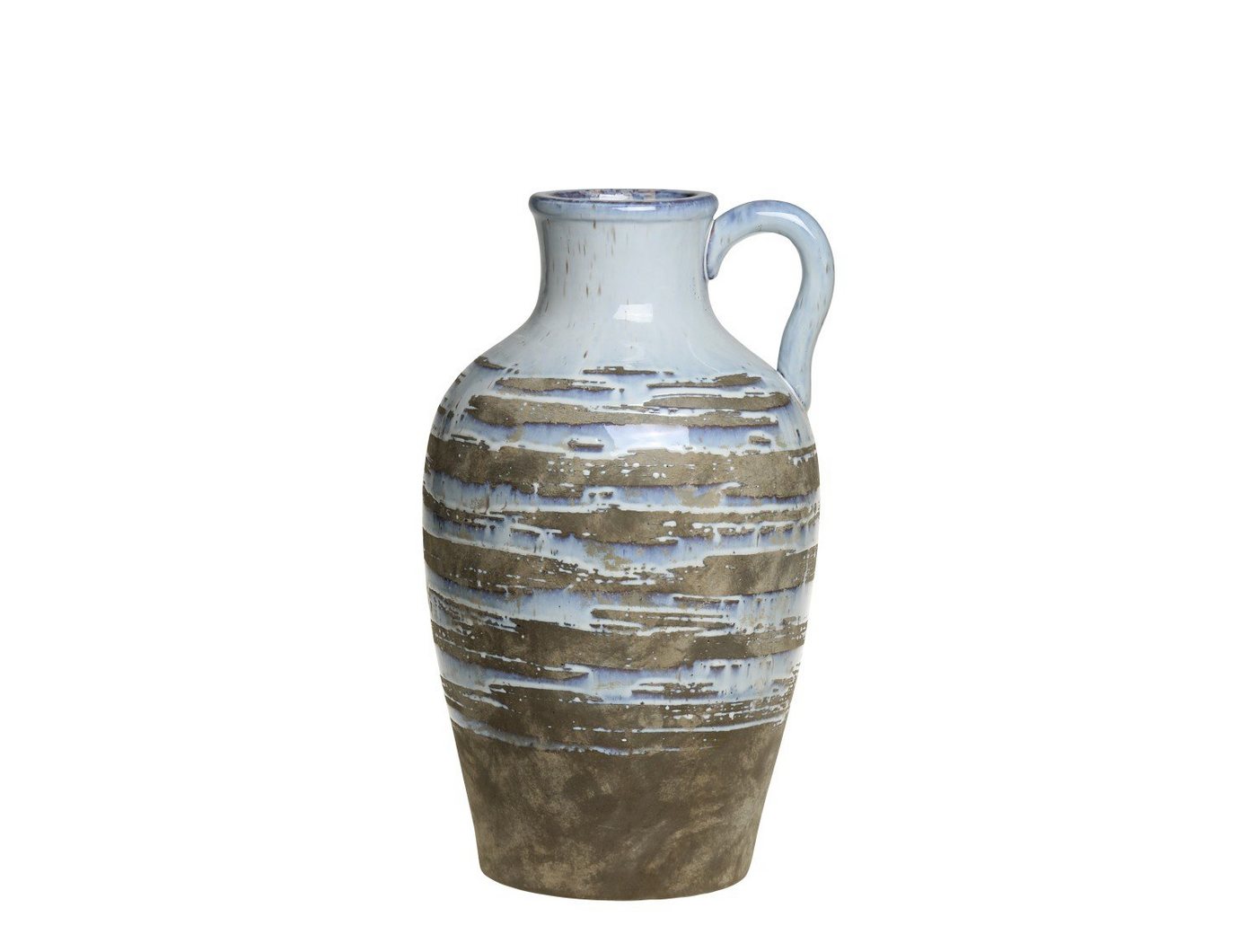 Chic Antique Dekovase Chic Antique * Maxim Vase Bodenvase mit Griff in opal H50/D30 cm (1 St) von Chic Antique