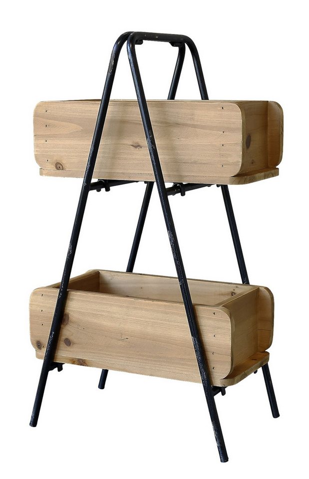 Chic Antique Etagere Chic Antique Ständer Halter Etagere mit 2 Ziegelformen von Chic Antique