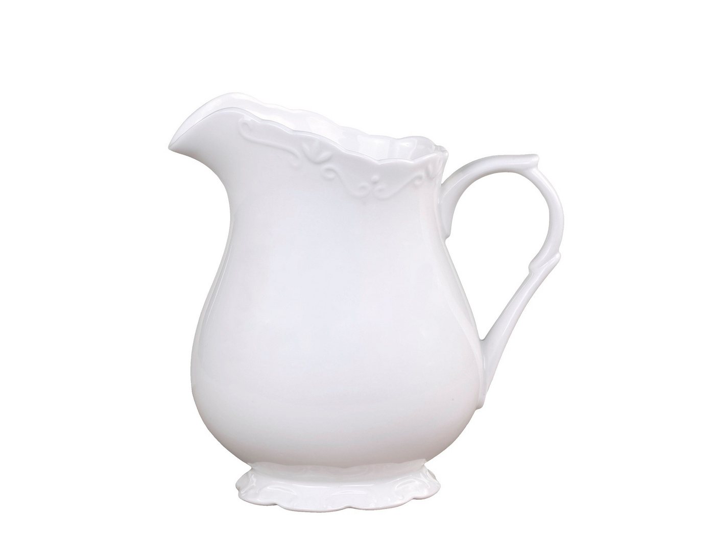 Chic Antique Kanne Kanne Krug Karaffe Porzellan 1,1 Liter Provence Chic Antique 63090-01 von Chic Antique