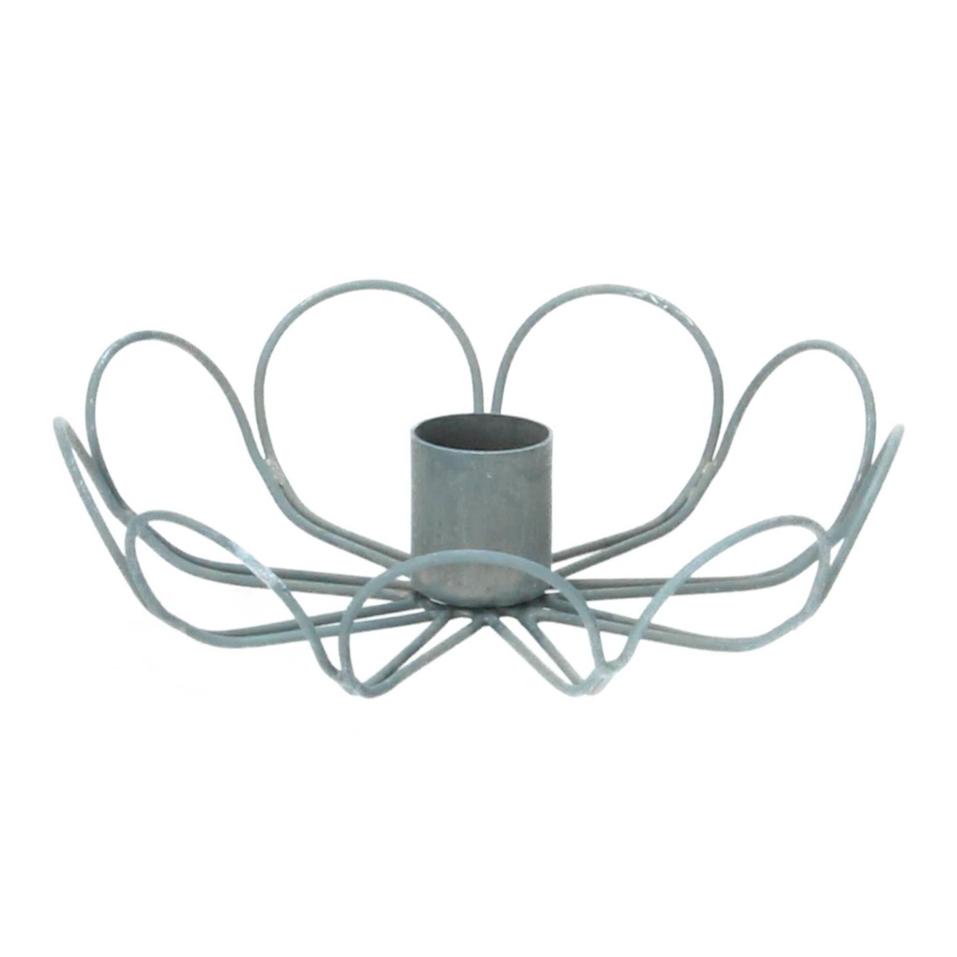 Chic Antique Kerzenständer für Stabkerzen Eisen 12 cm antique zink Chic Antique Kerzenständer für Stabkerzen Eisen 12 cm antique zink von Chic Antique