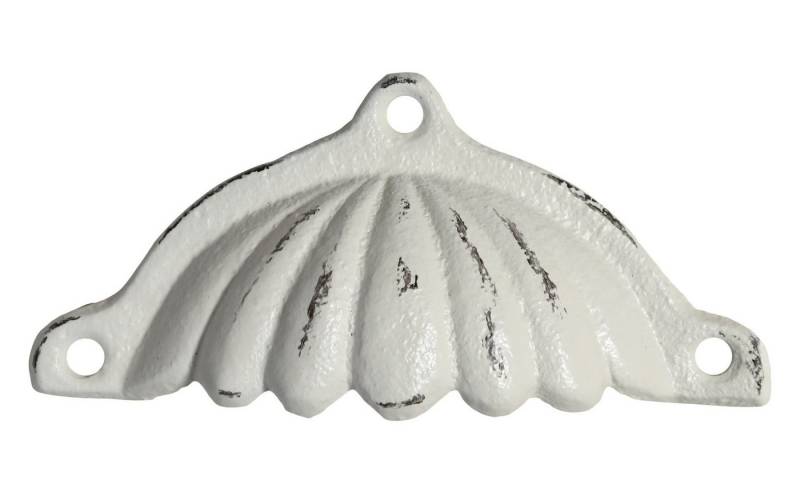 Chic Antique Muschelgriff Möbelgriff Schubladengriff Griff Möbelknauf Knauf Weiß Chic Antique von Chic Antique