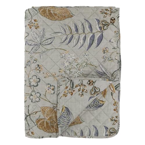 Chic Antique Quilt AIX Opal mit Blumen Muster 180x130 cm Baumwolle Tagesdecke Chic Antique Quilt AIX Opal mit Blumen Muster 180x130 cm Baumwolle Tagesdecke von Chic Antique