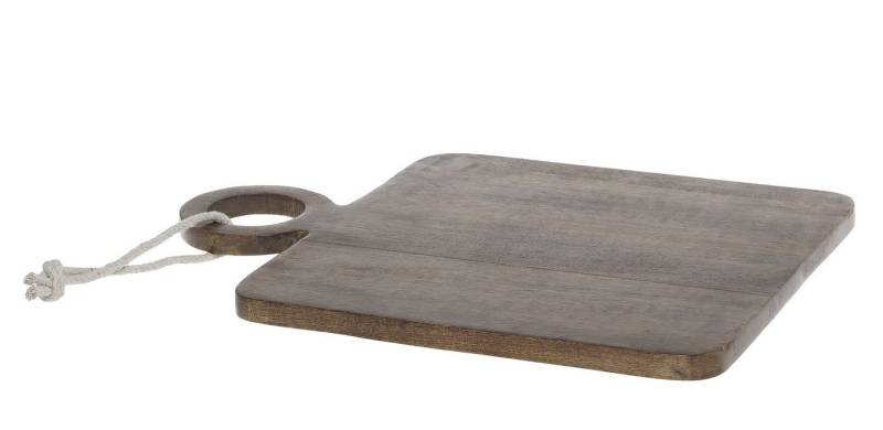Chic Antique Schneidebrett Chic Antique - Servierbrett Schneidebrett Tapasbrett 40x30cm Holz von Chic Antique