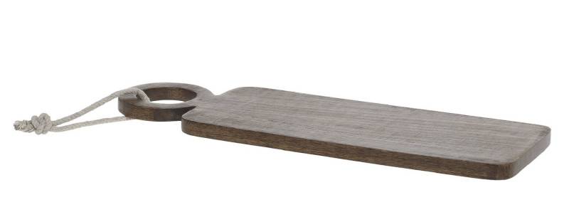 Chic Antique Schneidebrett Chic Antique - Servierbrett Schneidebrett Tapasbrett 45x15cm Holz von Chic Antique