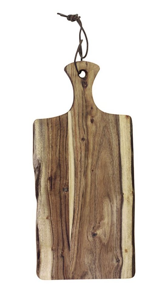 Chic Antique Schneidebrett Servierbrett Schneidebrett Tapasbrett Akazienholz L 45cm Chic Antique von Chic Antique
