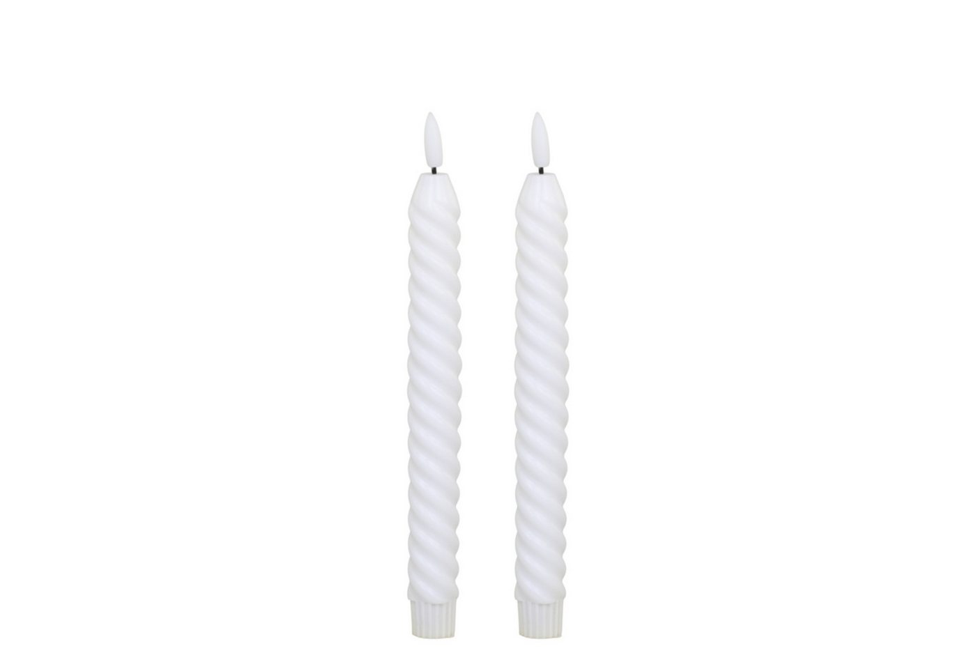 Chic Antique Spitzkerze Stabkerze LED gedreht 2er Chic Antique Spitzkerze Stabkerze LED gedreht 2er von Chic Antique