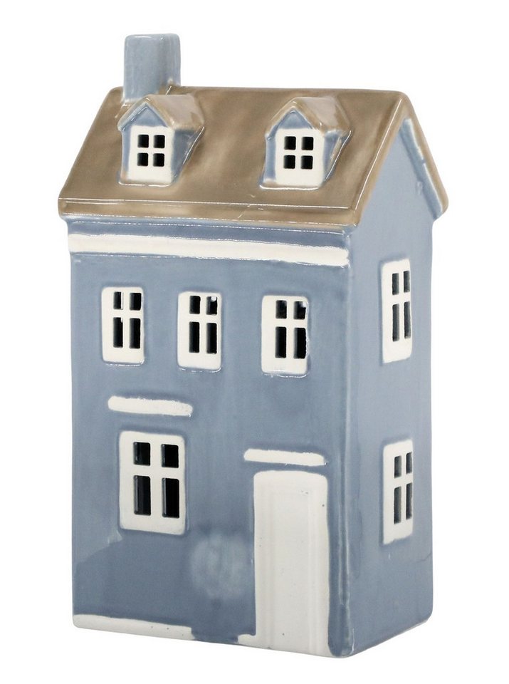 Chic Antique Teelichthalter Chic Antique - Lichterhaus Teelichthaus Windlicht H 25cm Blau Keramik Chic Antique Teelichthalter Chic Antique - Lichterhaus Teelichthaus Windlicht H 25cm Blau Keramik von Chic Antique