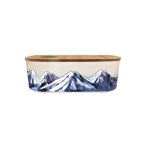 chic.mic bioloco plant lunchbox oval (mountains) von chic.mic