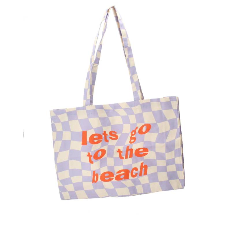 chic.mic Umhängetasche Organic Cotton Bag Let&#039;s go to the beach von chic.mic GmbH