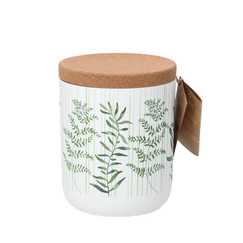 chic.mic Vorratsdose bioloco plant storage green leaves 800ml von chic.mic GmbH