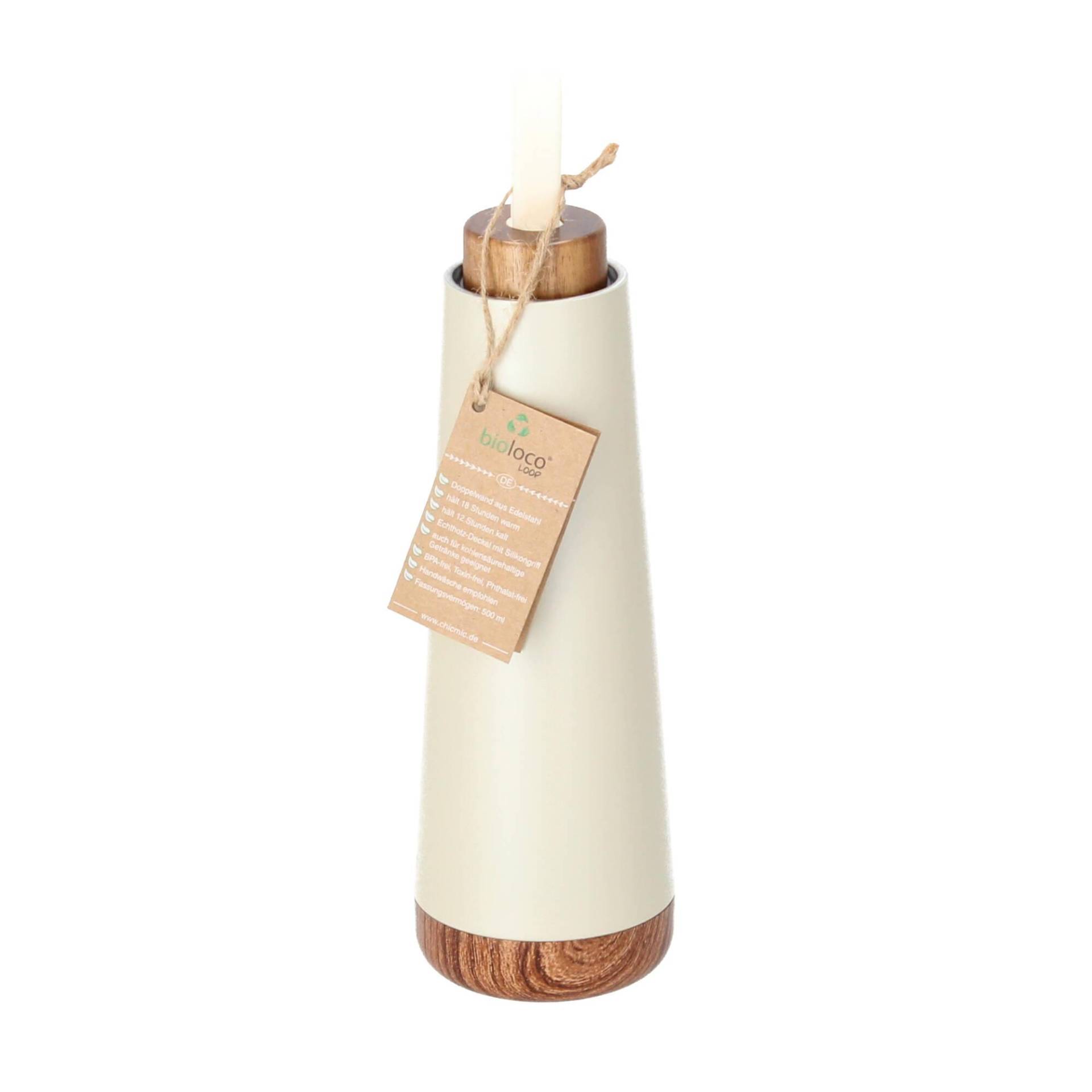 chic.mic bioloco loop Isolierflasche Thermosflasche pearl chic.mic bioloco loop Isolierflasche Thermosflasche pearl von chic.mic GmbH