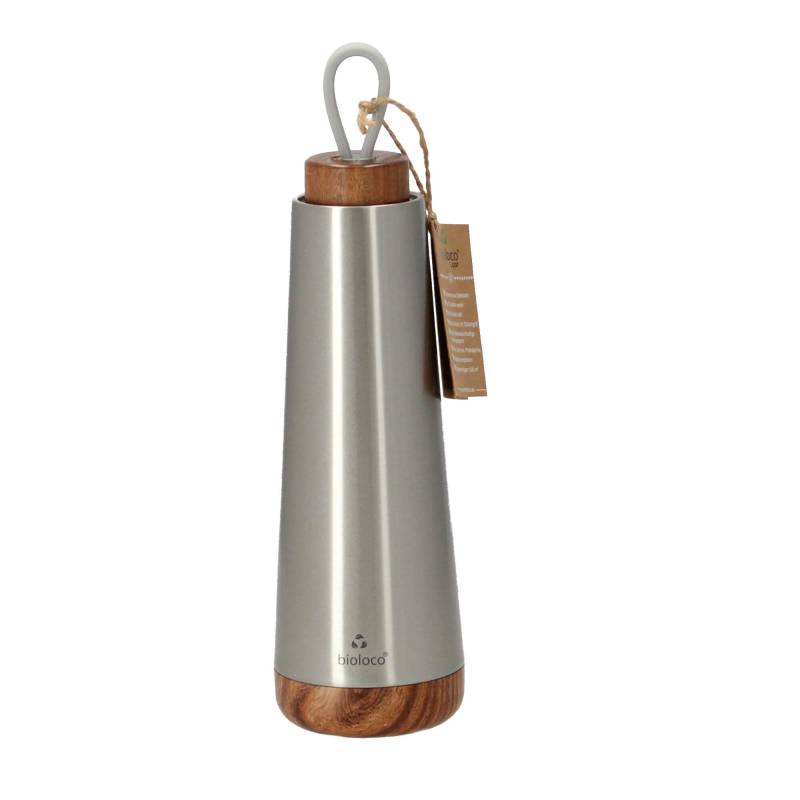 chic.mic bioloco loop Isolierflasche Thermosflasche silber von chic.mic GmbH