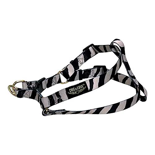 CYPBRANDS Chic & Love AR-02XS-LC Harness Love Zebra, Größe XS CYPBRANDS Chic & Love AR-02XS-LC Harness Love Zebra, Größe XS von CYPBRANDS