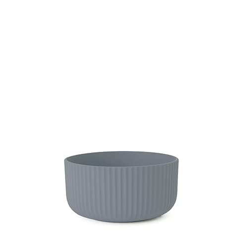 Chic.Mic bioloco plant deluxe Bowl small in der Farbe Dark Grey, aus PLA Kunststoff, Durchmesser: 13 cm, BPDT503 von Chic.Mic