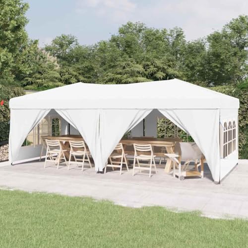ChicAbode Partyzelt Faltbar mit Seitenwänden Weiß 3x6 m ChicAbode Partyzelt Faltbar mit Seitenwänden Weiß 3x6 m von ChicAbode