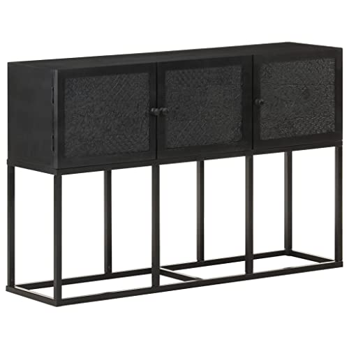 ChicAbode Sideboard 115x30x76 cm Mango Massivholz von ChicAbode