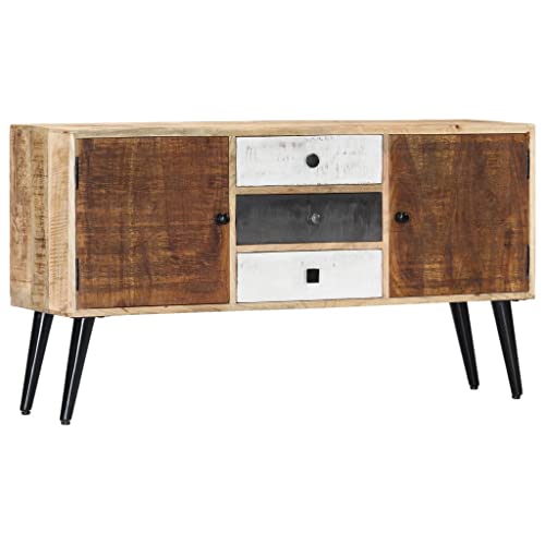 ChicAbode Sideboard 118x30x62 cm Massivholz Mango von ChicAbode
